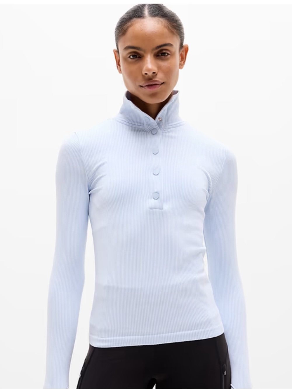 Athleta Flurry Seamless Henley